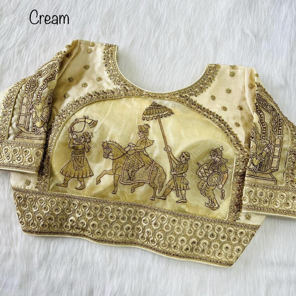 Ruhi Fashion Bridal Work Wedding Wear Blouse Catalog
